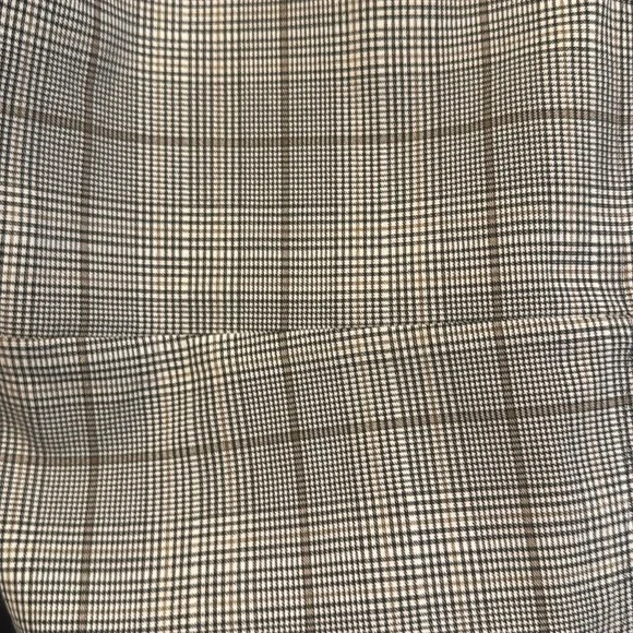 NWT Express plaid tie front tank - Picture 4 of 5